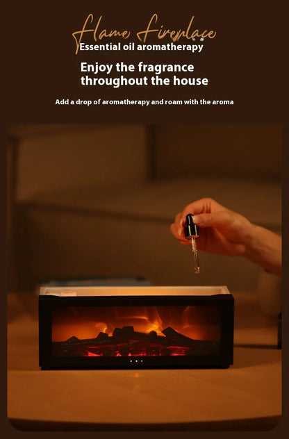 Flame Effect Aroma Diffuser — Ambient LED
