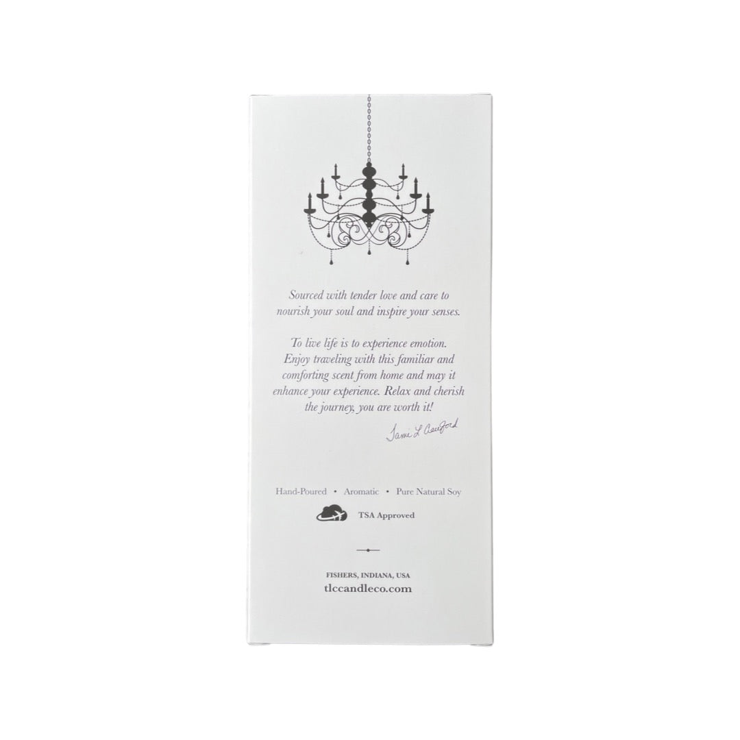Travel Candle with Matches — Meditation