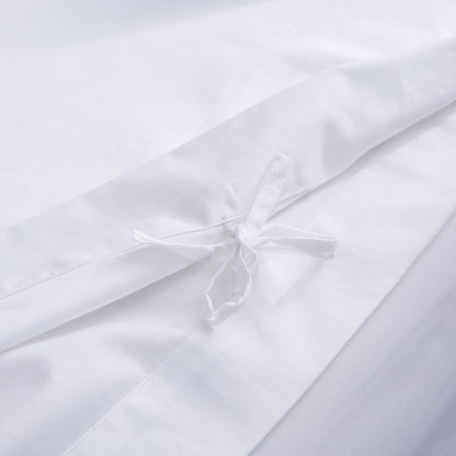 Luxury Hotel Bedding Set — 60s Cotton White Satin